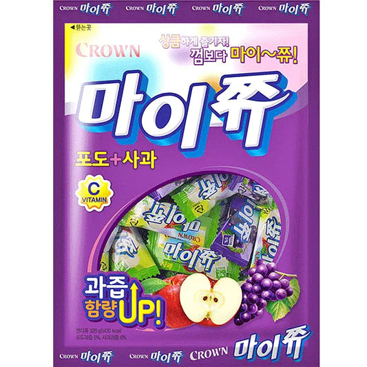 Crown MyChew Taffy, Apple & Grape (Korea)