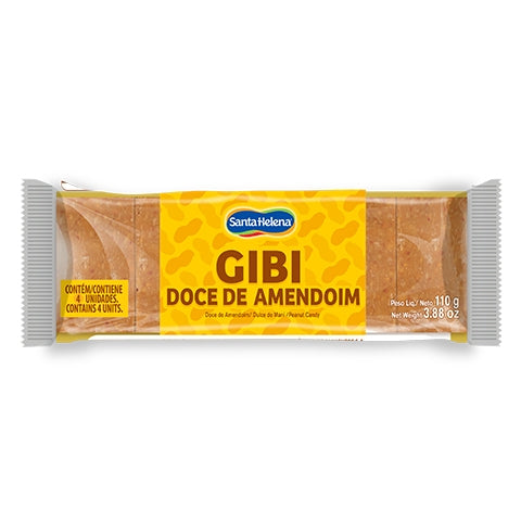 Santa Helena Gibi Doce De Amendoim, Peanut Candy (Brazil)