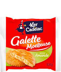 Ker Cadelac Soft Galette, Almond Flavored (France)