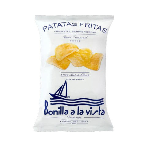 Bonilla A La Vista Potato Chips, Olive Oil (Spain)