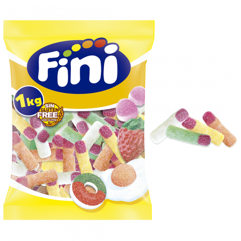 Fini Sour Gummy Fingers, Assorted (Brazil)