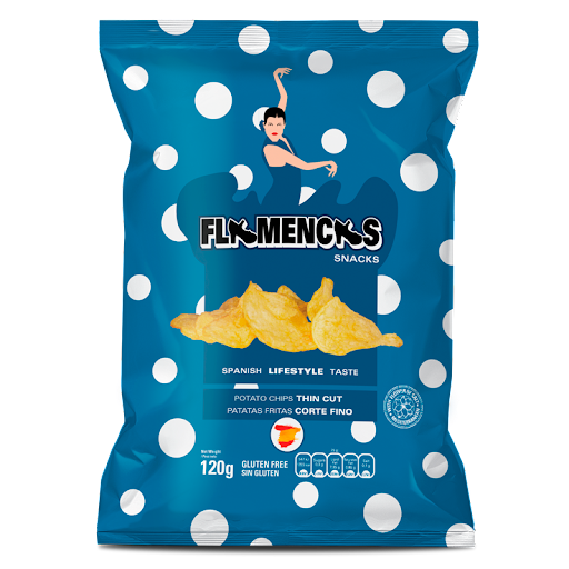 Flamencas Chips, Thin cut (Spain)