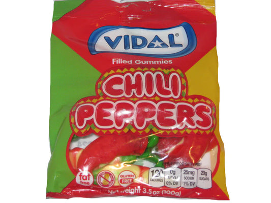 Vidal Filled Gummies, Chili Peppers (Spain)