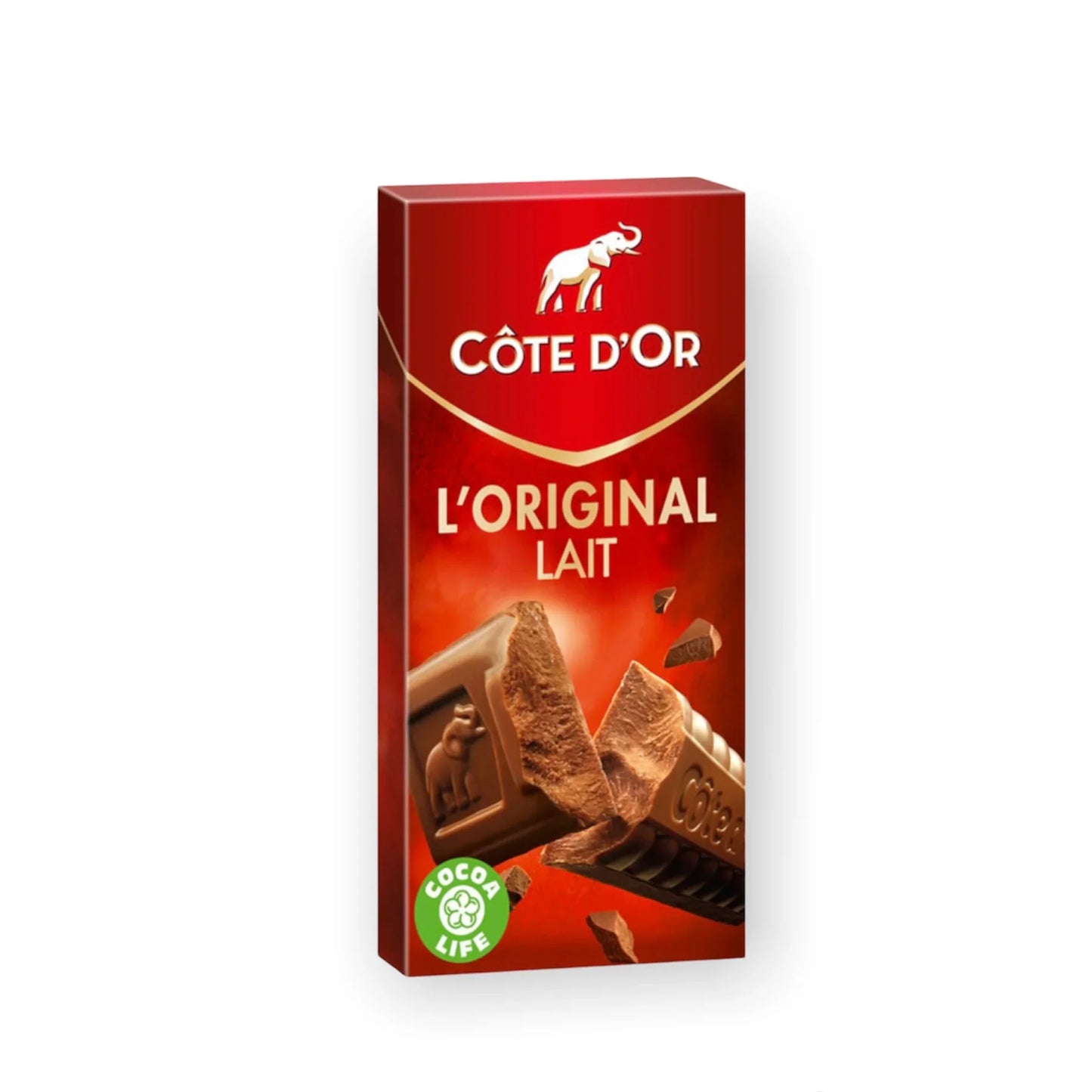 Cote D'or Chocolate, Milk chocolate (France)