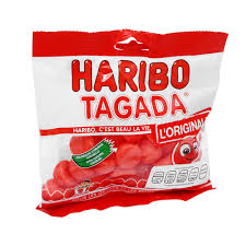 Haribo Tagada, Strawberry Flavored gummy (France)