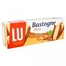 Lu Bastogne Duo, Almond, cinnamon cookie (France)