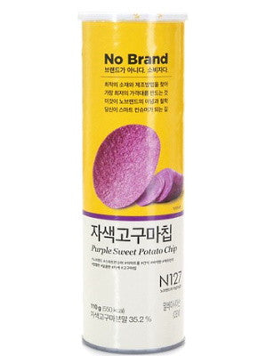 No Brand Chips, Purple Sweet Potato (Korea)