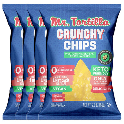 Keto Crunchy Chips 4-Pack