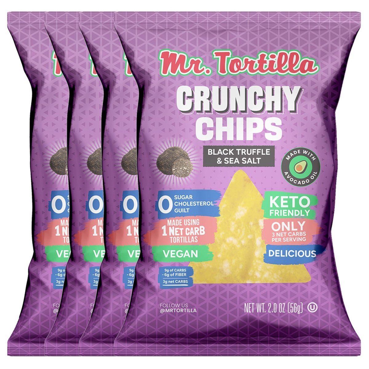 Keto Crunchy Chips 4-Pack