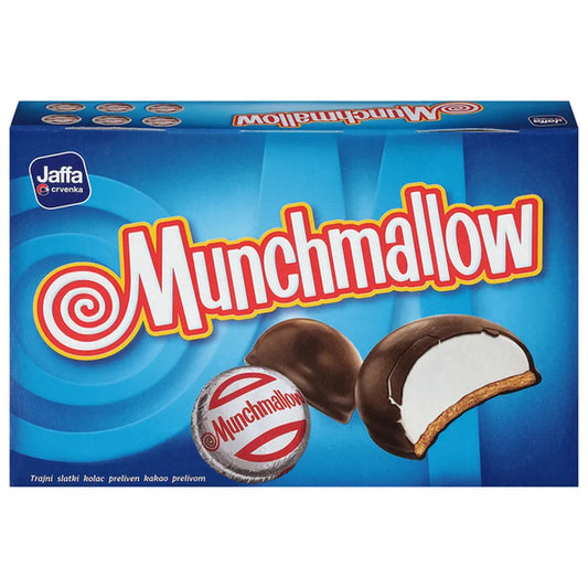 Jaffa Crvenka Munchmallow Classic - 3.7oz Boxes x 24 pack (Serbia)