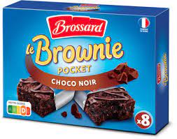 Brossard Le Brownie, dark chocolate (France)