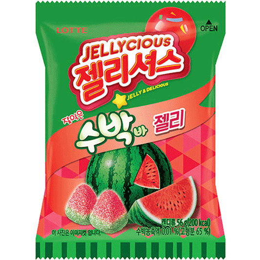 Lotte Jellycious, Watermelon (Korea)