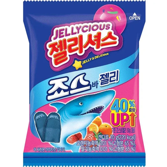Lotte Jellycious, Orange & Strawberry (Korea)
