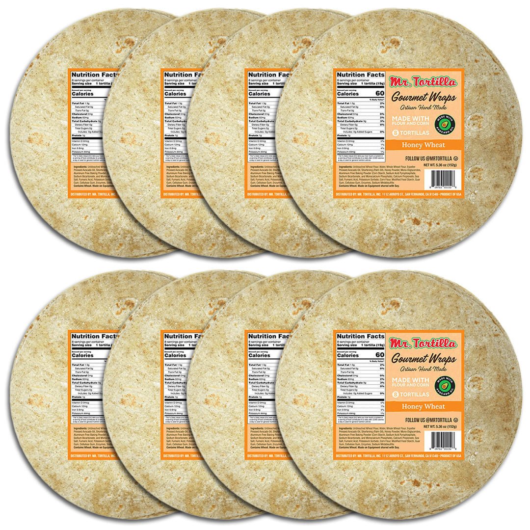 Mr. Tortilla Gourmet Wrap - Artisan Flour Tortillas