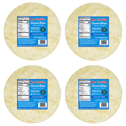 Mr. Tortilla Gourmet Wrap - Artisan Flour Tortillas