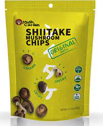 Mush Garden Shiitake Mushroom Chips, Original (Korea)