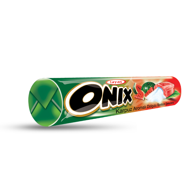 Tayas Onixs, watermelon flavored candy (Turkey)