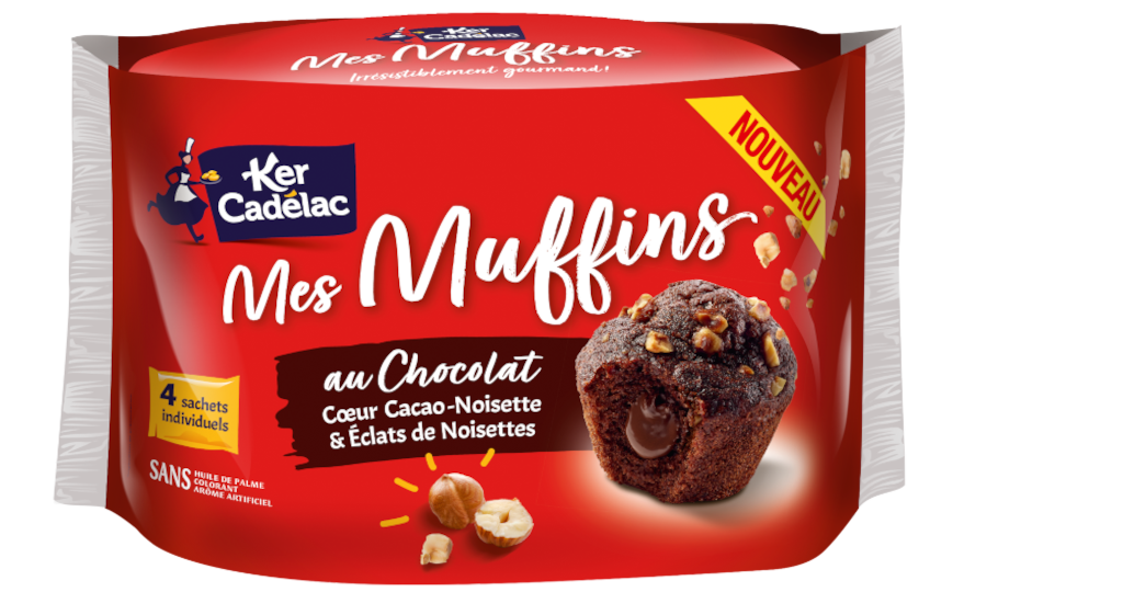 Ker Cadelac Muffin, Chocolate, Hazlenut (France)