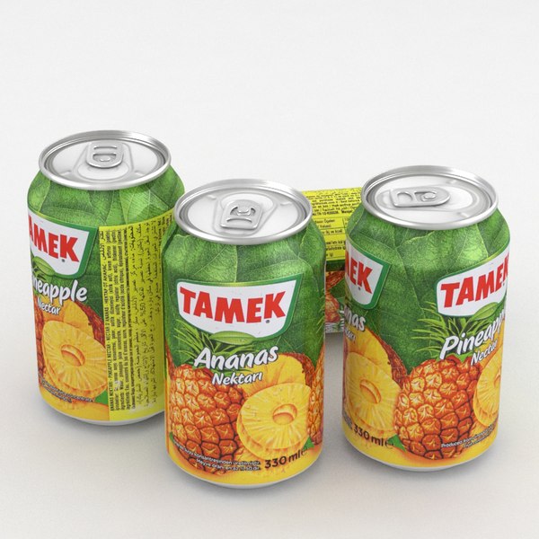 Tamek Juice, Pineapple Drink (Turkey)