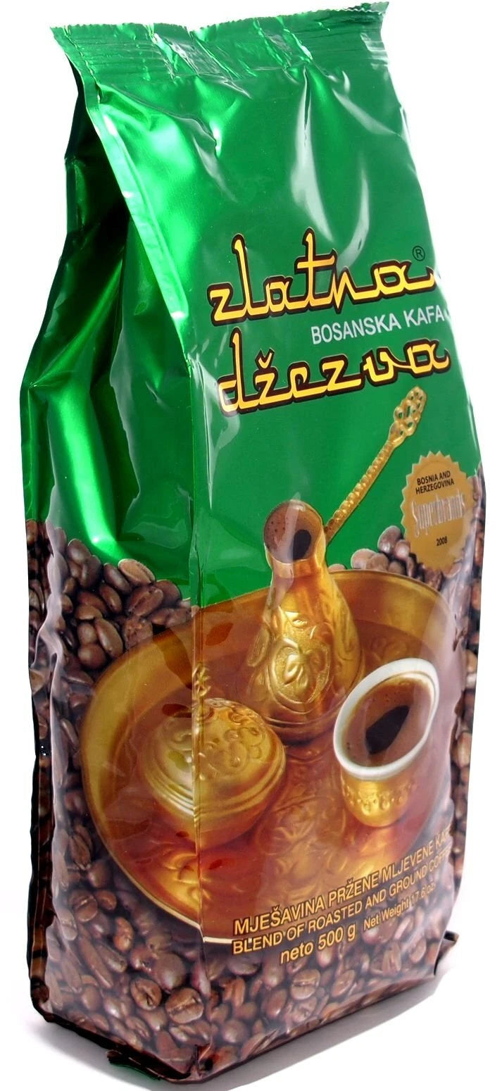 Vispak Ground Coffee - 17.6oz Bags x 16 pack (Bosnia)