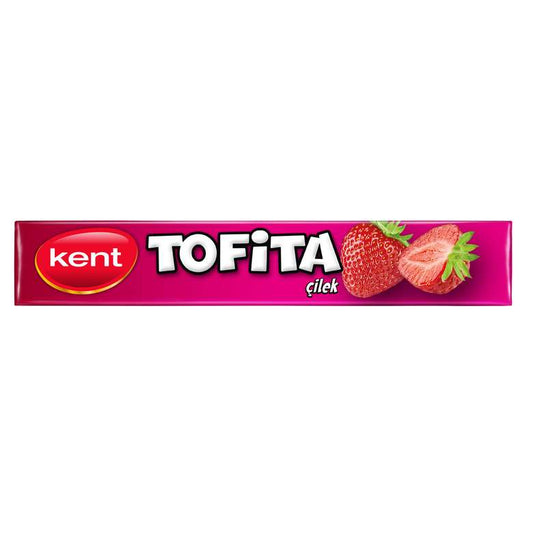 Kent Tofita, strawberry flavored soft candy (Turkey)