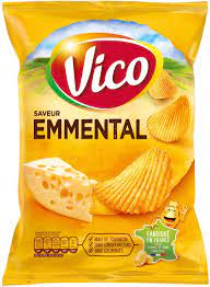 Vico Chips, emmental cheese (France)