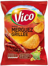 Vico Chips, grilled sausage (France)