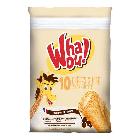 Whaou crepes, sugar (France)