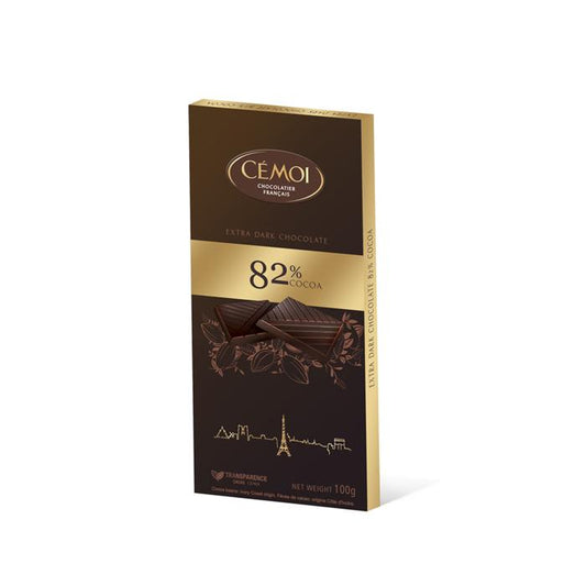 Cémoi 82% Chocolate Bar, Dark Chocolate (France)