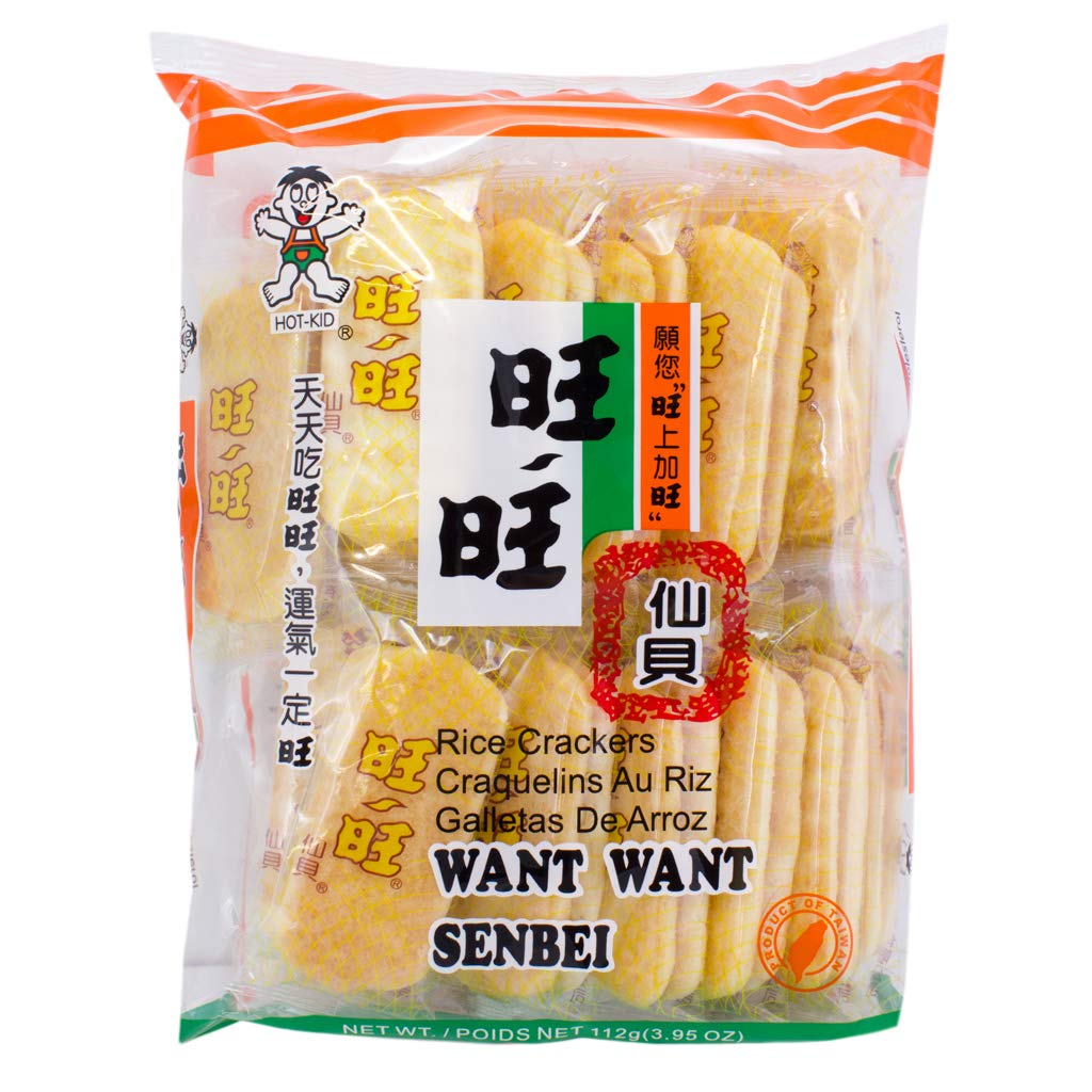 Want-Want Senbei Rice Crackers, Original (Japan)