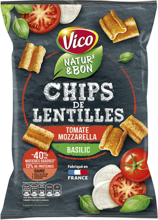 Vico Chips De Lentilles, Tomate Mozzarella (France)