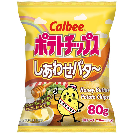 Calbee Potato Chips, Honey Butter (Japan)