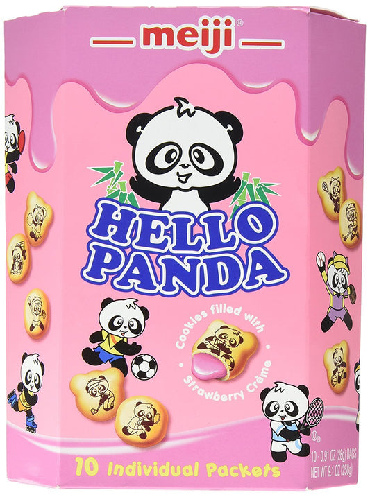 Meiji Hello Panda, Strawberry (Japan)