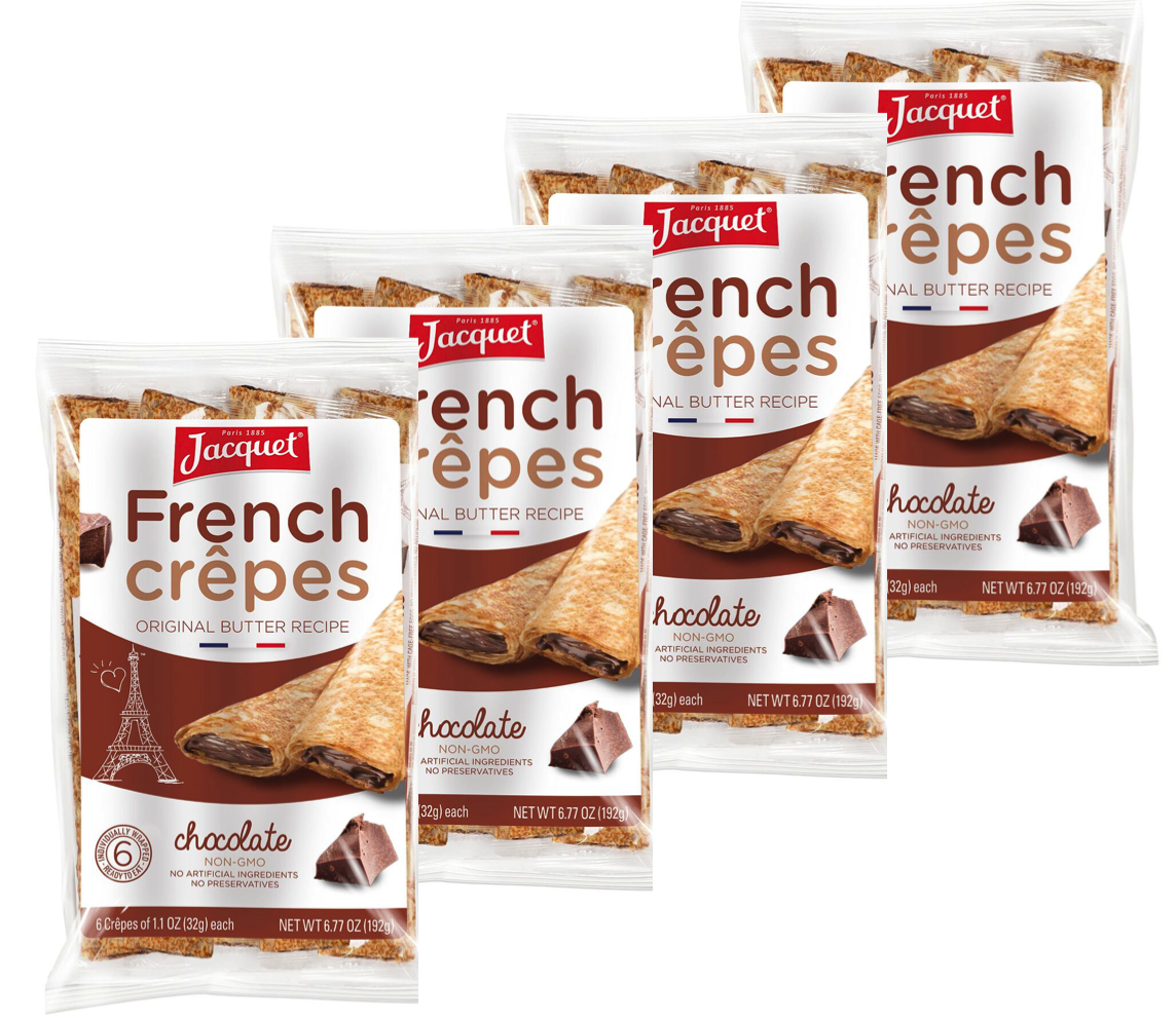 Chocolate Crepes (4 packs of 6)