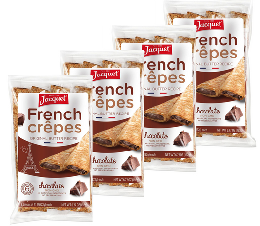 Chocolate Crepes (4 packs of 6)