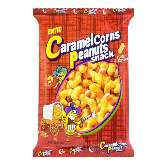 Peanuts, Caramel Corn by Crown (Korea)