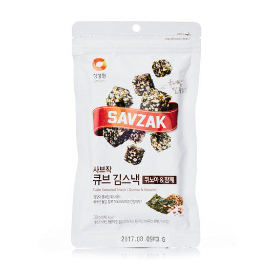 Seaweed Cubes with Qunoa and Sesame