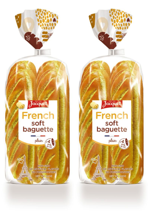 Soft Baguette (2 packs of 4)