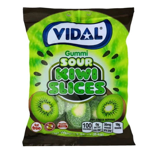 Vidal Sour Gummies, Kiwi (Spain)