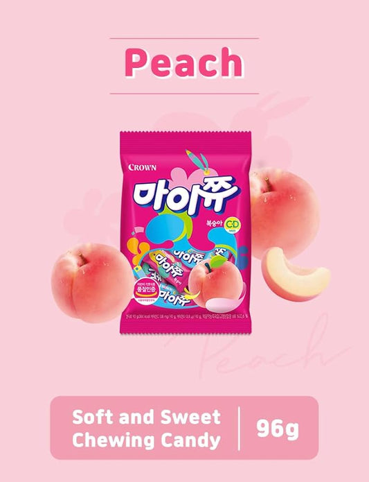 Crown MyChew Taffy, Peach (Korea)