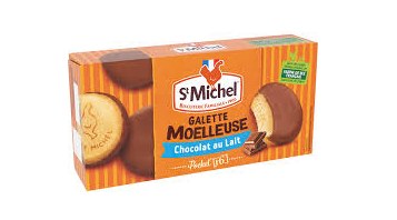 St Michel Galette moelleuse, chocolate (France)