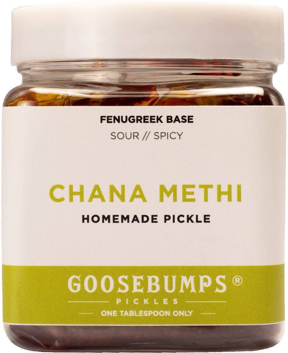 Goosebumps Pickles Chana Methi Pickle (India)